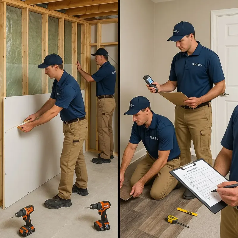 Repairs and Reconstruction process in Holiday, FL